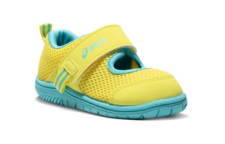 Lookbook (TD) ASICS Amphibian Baby SR 2 Hardloopschoenen Geel TUS118-750