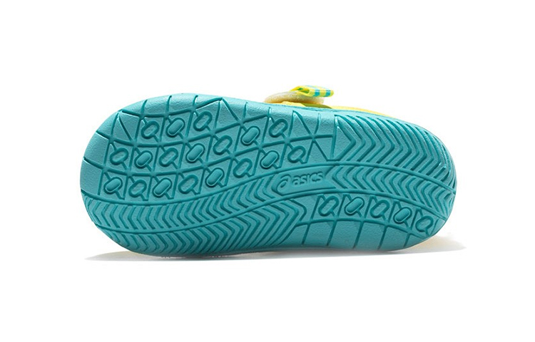 Shop (TD) Kasut Lari Bayi ASICS Amphibian SR 2 Kuning TUS118-750