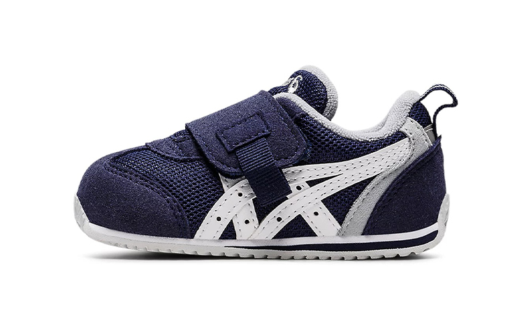 Buy 亞瑟士 Asics 幼童 低幫透氣魔術貼跑步鞋 深藍