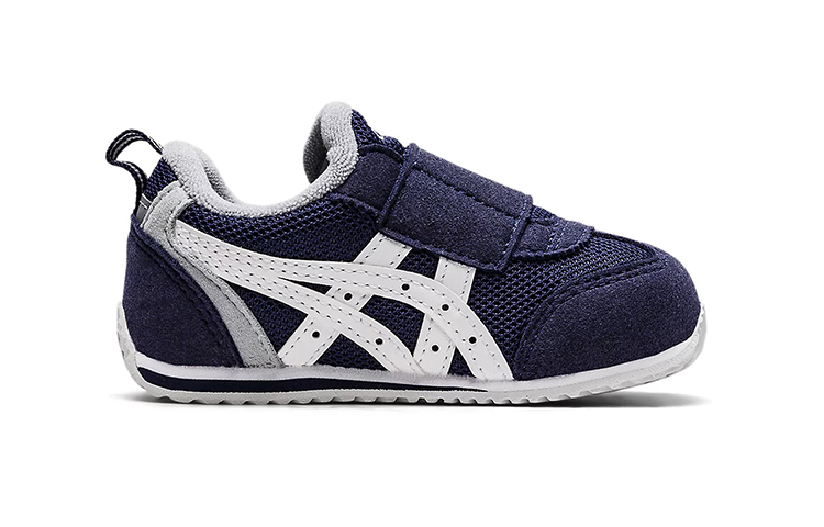 Order 亞瑟士 Asics 幼童 低幫透氣魔術貼跑步鞋 深藍