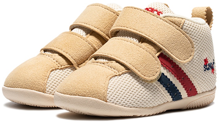 (Toddler) ASICS Comfy First Ms2 Running Shoes Beige/Yellow TUF113-05 Order (Toddler) ASICS Comfy First Ms2 Running Shoes Beige/Yellow TUF113-05