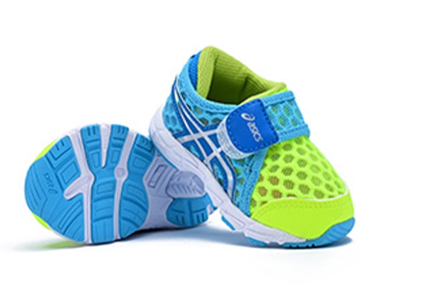 嬰童 Asics Cool Run 魔術貼 透氣耐磨 低幫跑步鞋 藍綠 Lookbook 嬰童 Asics Cool Run 魔術貼 透氣耐磨 低幫跑步鞋 藍綠