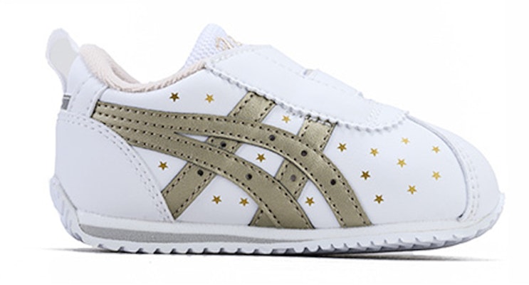 嬰幼兒 Asics Corsair 跑步鞋 白金色 Order 嬰幼兒 Asics Corsair 跑步鞋 白金色