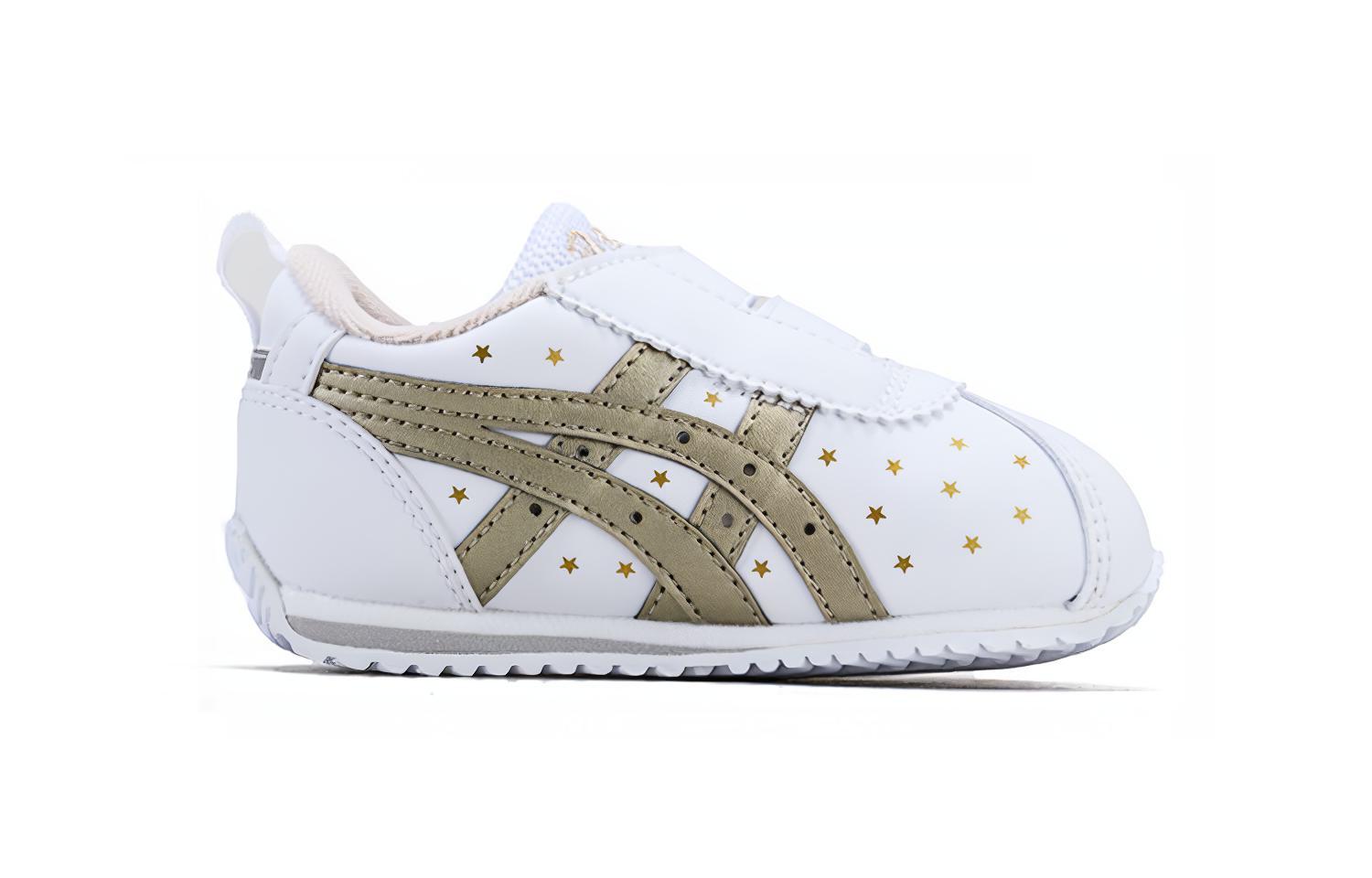Order (TD) ASICS Corsair Sportschuhe Weiß/Gold 1144A209-100