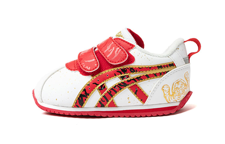 (Toddler) ASICS Cotla Baby Sl CNY 'White Red' 1144A268-100