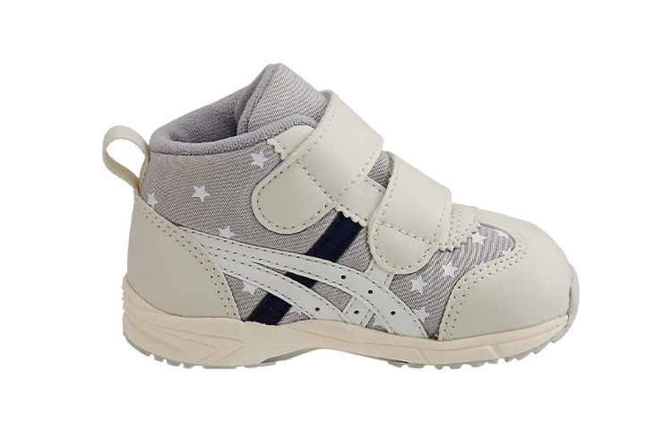 Order (TD) ASICS GD. 童跑步鞋 中帮 3 白色灰色米色 TUB166-020
