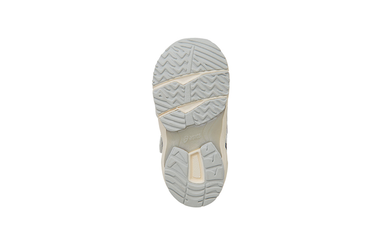 Sizing (TD) ASICS GD. 童跑步鞋 中帮 3 白色灰色米色 TUB166-020