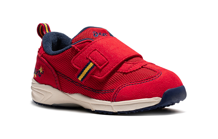 Lookbook 嬰童 亞瑟士 GD. Runner Baby LO 2 跑步鞋 紅白