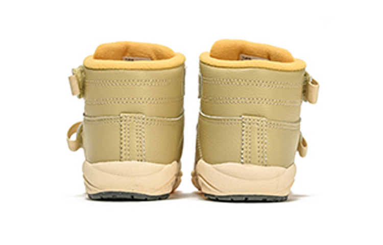 Lookbook 嬰兒 Asics GD. Walkerbaby Hi 透氣防滑耐磨 高筒運動鞋 棕黃色