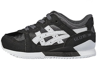 (Toddler) ASICS Gel-Lyte III 'Black White' C536N-9501 (Toddler) ASICS Gel-Lyte III 'Black White' C536N-9501