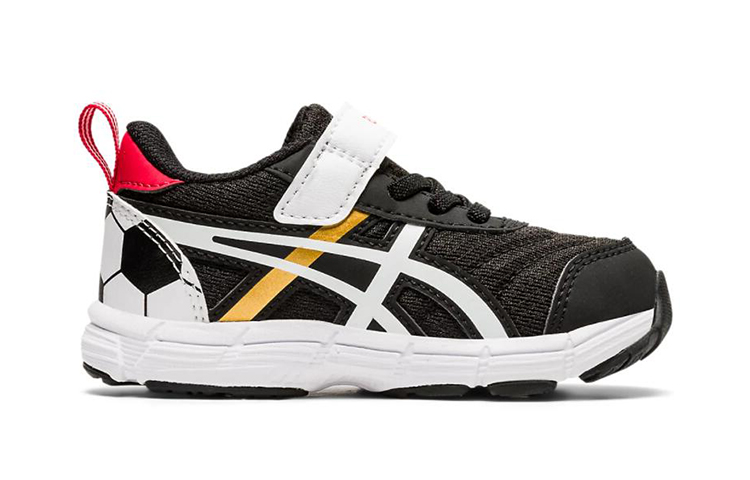 Order (TD) ASICS Gel Contend 6 ''Zwart Pure Goud'' 1014A166-003