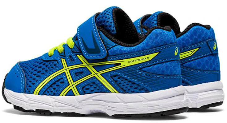 (TD) ASICS Gel Contend 6 ''Bleu Directoire Citron Vert'' 1014A085-404 Shop (TD) ASICS Gel Contend 6 ''Bleu Directoire Citron Vert'' 1014A085-404