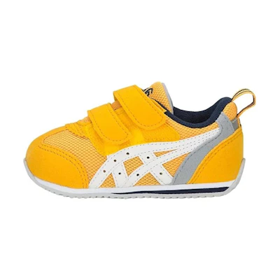 (TD) ASICS Idaho Baby 3 Running Shoes Yellow/White