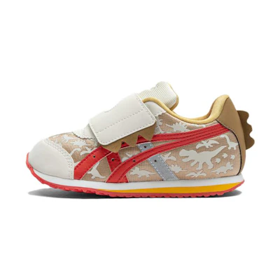 (TD) ASICS Idaho Baby 'White Brown'
