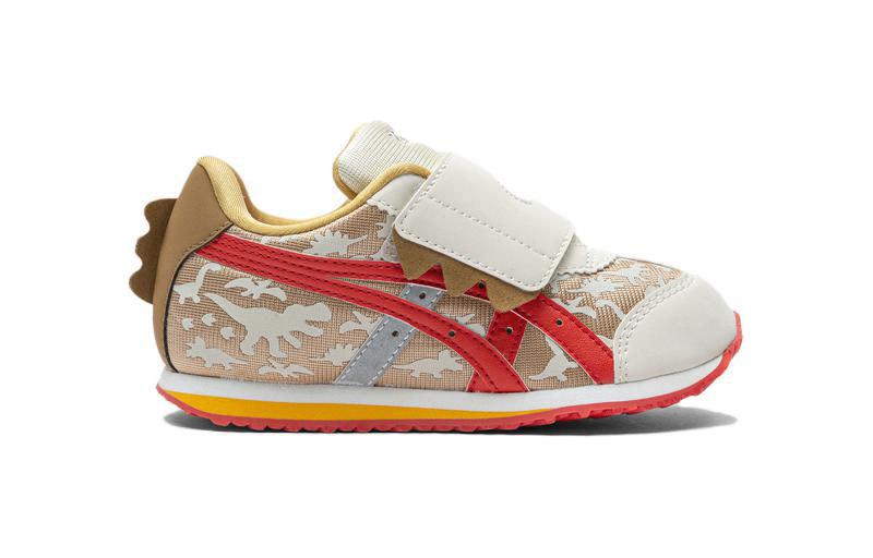 Order (TD) アシックス Idaho ベビー (白/茶) 1144A361-379