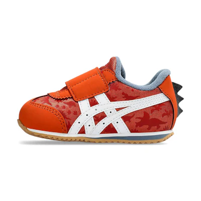 (TD) ASICS Idaho Baby KT-ES D 'Dinosaur Park - Orange'