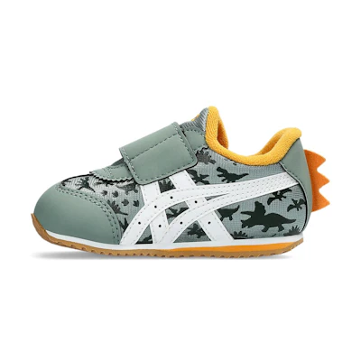 (TD) ASICS Idaho Baby KT-ES D 'Dinosaur Park - Khaki'
