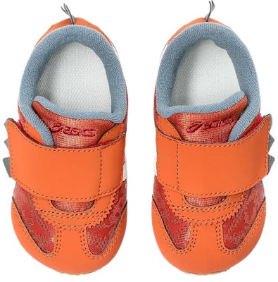 (Toddler) ASICS Idaho Baby KT-ES D 'Dinosaur Park - Orange' 1144A325-800 Purchase (Toddler) ASICS Idaho Baby KT-ES D 'Dinosaur Park - Orange' 1144A325-800