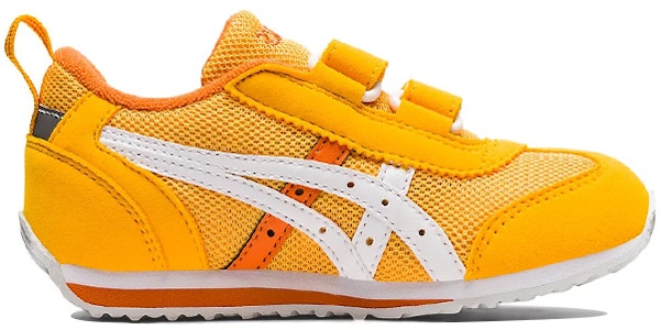 中童 Asics Idaho Mini 4 低幫透氣跑步鞋 黃白 Order 中童 Asics Idaho Mini 4 低幫透氣跑步鞋 黃白