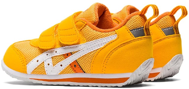 中童 Asics Idaho Mini 4 低幫透氣跑步鞋 黃白 Shop 中童 Asics Idaho Mini 4 低幫透氣跑步鞋 黃白