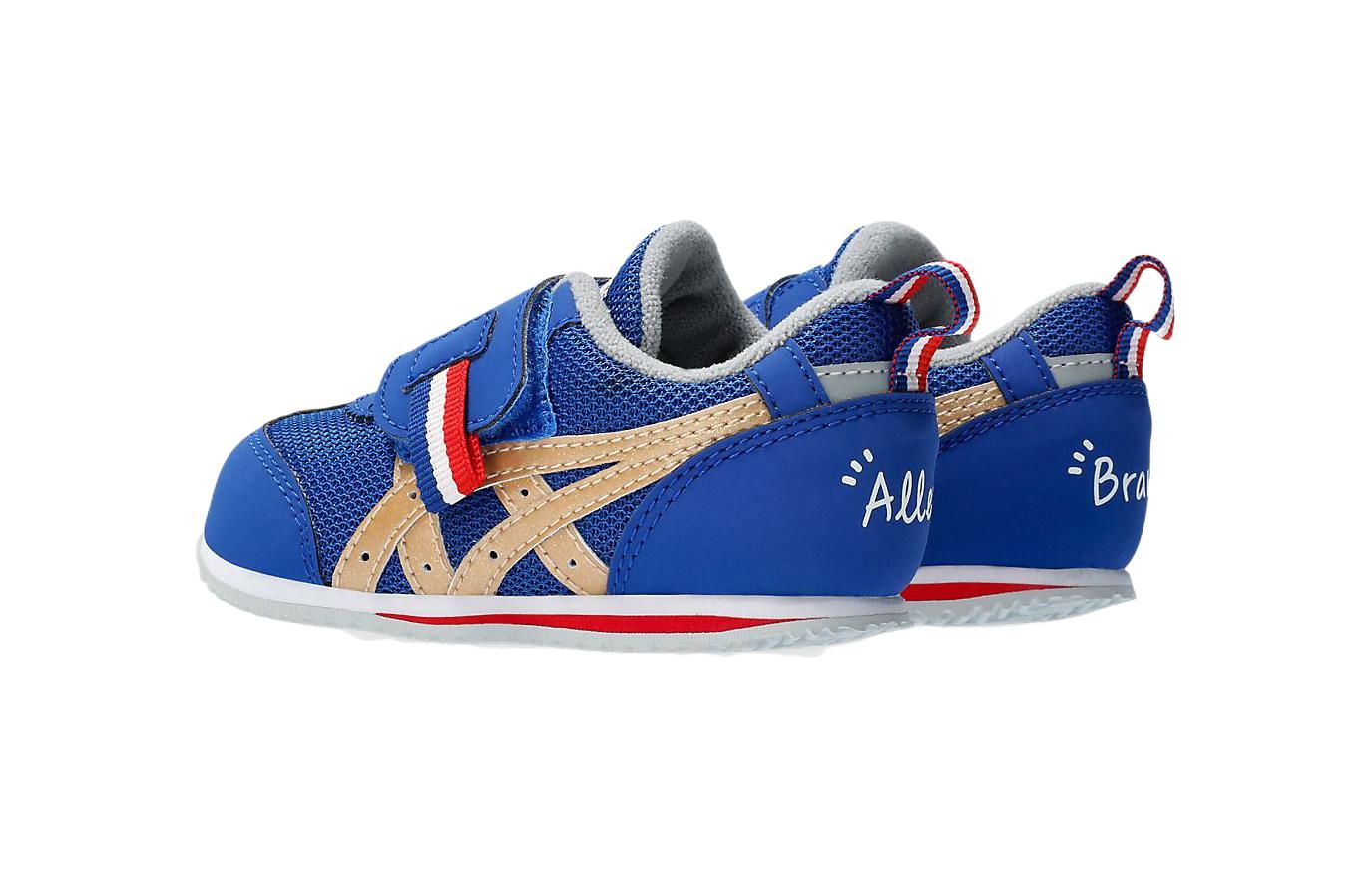 Shop 嬰童 Asics Idaho Baby 防滑 低筒 學步鞋 藍色