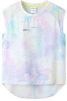 (Toddler) ASICS Kids' Quick-Dry Sleeveless Sports Tank Top Purple Flower. 332251170025-6013 (Toddler) ASICS Kids' Quick-Dry Sleeveless Sports Tank Top Purple Flower. 332251170025-6013