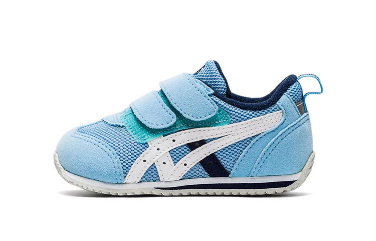 (Toddler) ASICS ldaho Baby 3 Running Shoes Blue TUB165-402