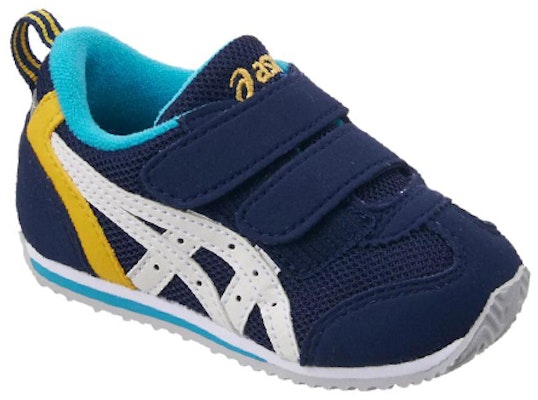 (Toddler) ASICS ldaho Baby 3 Running Shoes Blue/White TUB165-5001 Lookbook (Toddler) ASICS ldaho Baby 3 Running Shoes Blue/White TUB165-5001