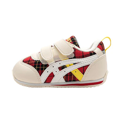 (TD) ASICS Low-Top Walking Shoes 'White Red'