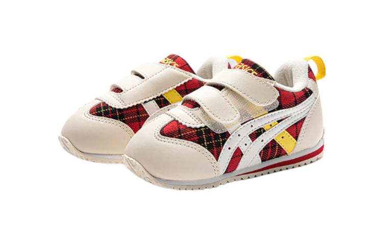 Shop (TD) アシックス ローカット ウォーキングシューズ (白/赤) 1144A300-600