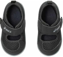 Shop 婴童 Asics Amphibian Baby SR 2 MESHOES BABY 舒適穩定 透氣速乾 低筒 學步鞋 黑色