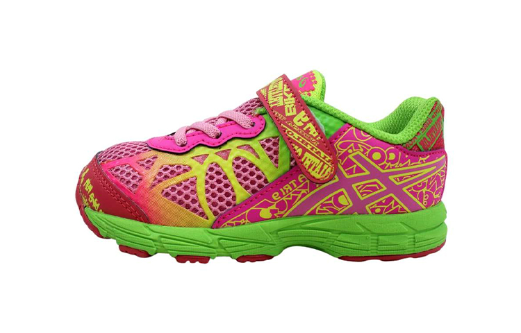 (Toddler) ASICS Noosa Tri 9 Toddler 'Petal Pink Apple Green' C436N-3435