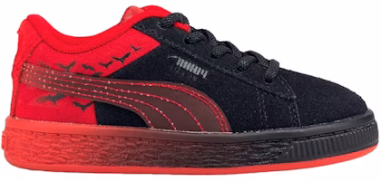 (Toddler) Batman x Puma Suede Classic 'Black Barbados Cherry' 383089-01 (Toddler) Batman x Puma Suede Classic 'Black Barbados Cherry' 383089-01