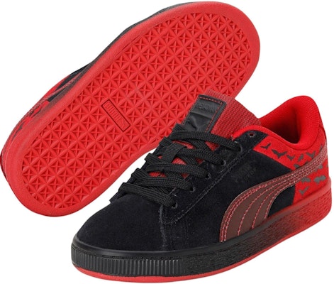 (TD) Batman x Puma Suede Classic 'Hitam Barbados Cherry' 383089-01 Shop (TD) Batman x Puma Suede Classic 'Hitam Barbados Cherry' 383089-01