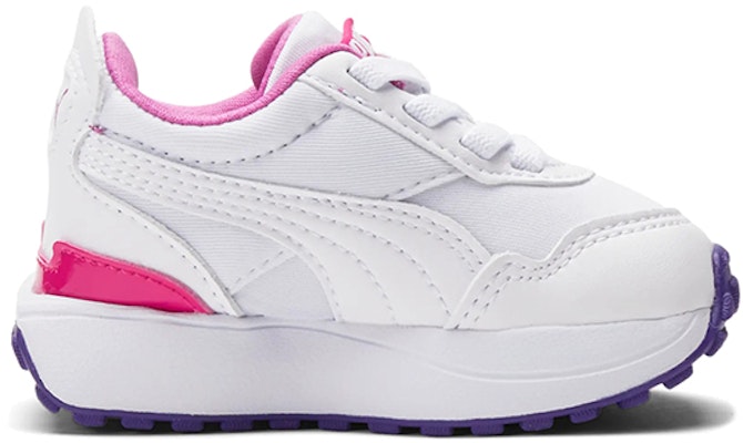 (TD) Bratz x Puma 女鞋 Cruise Rider 小童款 '白色春天番红花' 384574-01 Order (TD) Bratz x Puma 女鞋 Cruise Rider 小童款 '白色春天番红花' 384574-01