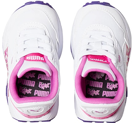(TD) Bratz x Puma 女鞋 Cruise Rider 小童款 '白色春天番红花' 384574-01 Lookbook (TD) Bratz x Puma 女鞋 Cruise Rider 小童款 '白色春天番红花' 384574-01