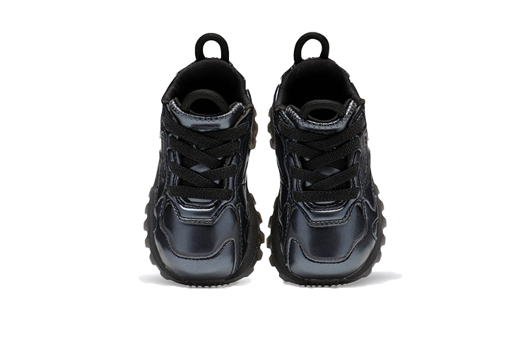Shop (Toddler) Cardi B x Reebok Classic Leather 'Black Dark Silver' HR0447