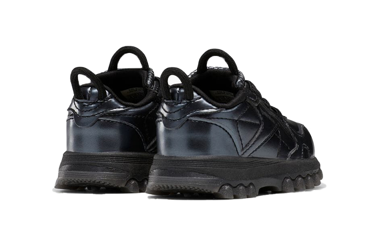 Purchase (Toddler) Cardi B x Reebok Classic Leather 'Black Dark Silver' HR0447