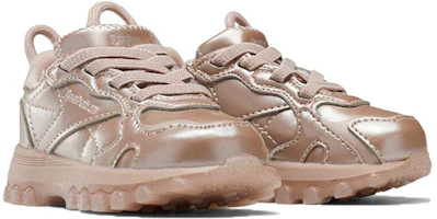Lookbook (Toddler) Cardi B x Reebok Classic Leather 'Rose Gold Champagne' HR0448