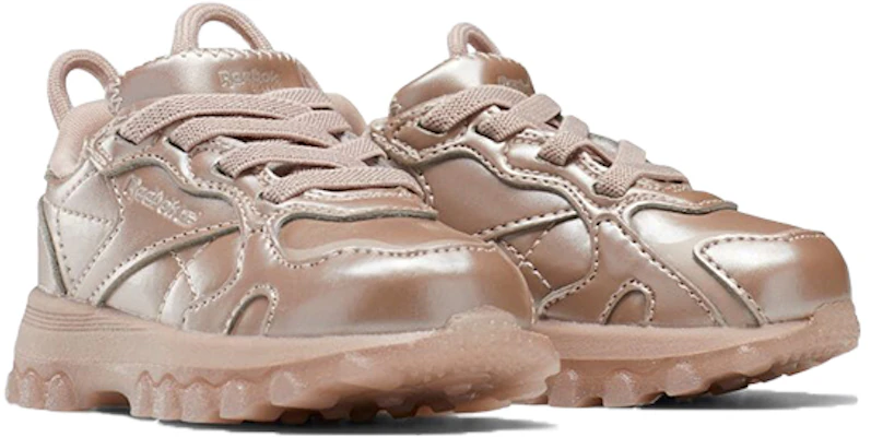 (Toddler) Cardi B x Reebok Classic Leather 'Rose Gold Champagne' HR0448 Lookbook (Toddler) Cardi B x Reebok Classic Leather 'Rose Gold Champagne' HR0448
