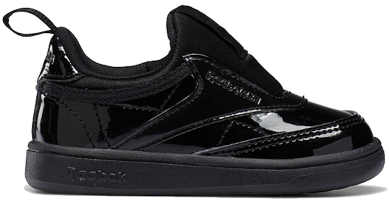 (Toddler) Cardi B x Reebok Club C Slip-On 3 'Core Black' H02521 Order (Toddler) Cardi B x Reebok Club C Slip-On 3 'Core Black' H02521