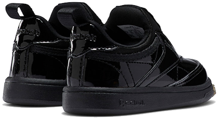 (Toddler) Cardi B x Reebok Club C Slip-On 3 'Core Black' H02521 Purchase (Toddler) Cardi B x Reebok Club C Slip-On 3 'Core Black' H02521
