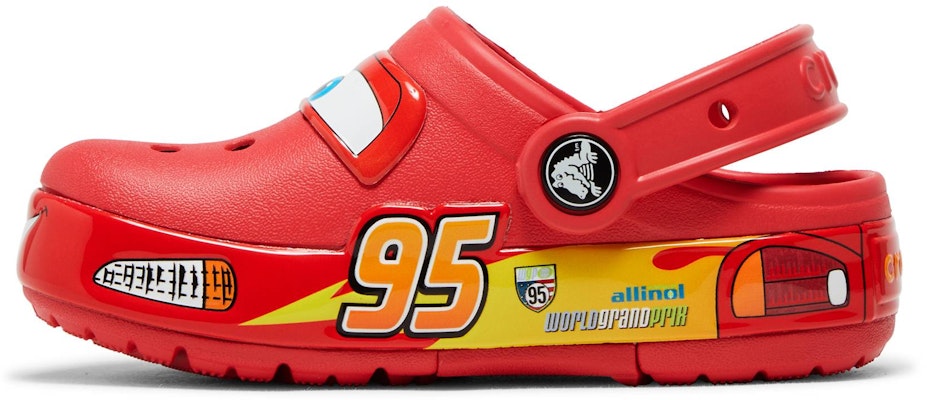 (Toddler) Cars x Crocs Classic Clog 'Lightning McQueen' 209382-610 Lookbook (Toddler) Cars x Crocs Classic Clog 'Lightning McQueen' 209382-610