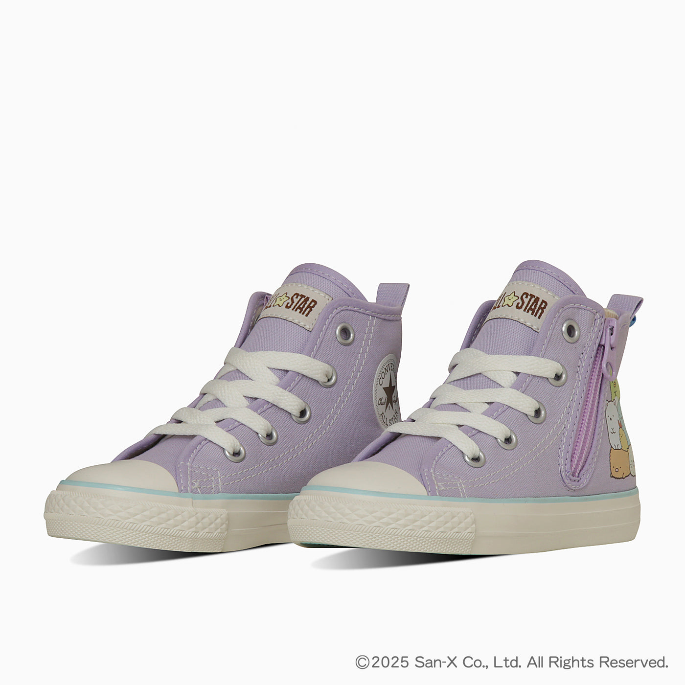 (Toddler) Child Converse All Star Sumikko Gurashi High Z Sneakers Lavender 37303390