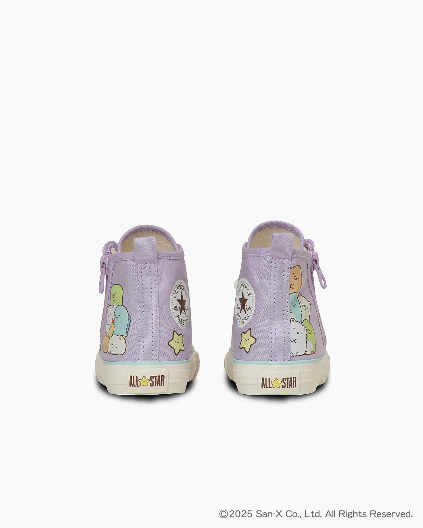 Shop (TD) Converse Anak All Star Sumikko Gurashi High Z Sneakers Lavender 37303390