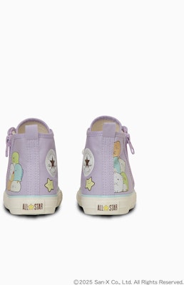 (Toddler) Child Converse All Star Sumikko Gurashi High Z Sneakers Lavender 37303390 Shop (Toddler) Child Converse All Star Sumikko Gurashi High Z Sneakers Lavender 37303390