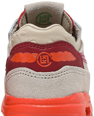 (TD) CLOT x Nike Air Max 1 'Kiss of Death' 2021 Lelaki Wanita Kasut Sneakers DH2492-100 Sizing (TD) CLOT x Nike Air Max 1 'Kiss of Death' 2021 Lelaki Wanita Kasut Sneakers DH2492-100