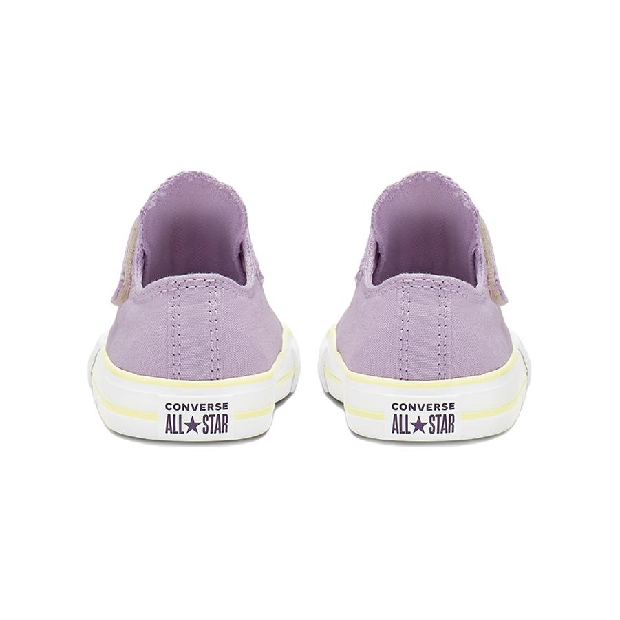 Shop (TD) Converse ' Hook-and-Loop Chuck Taylor All Star Rendah Ungu 766205C