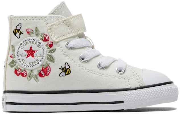 (TD) Converse All Star 1V Hi ''Witte Aardbei'' A06848C Order (TD) Converse All Star 1V Hi ''Witte Aardbei'' A06848C