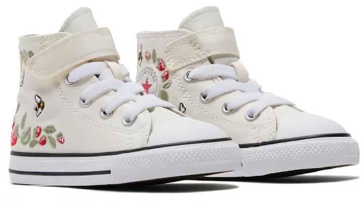 (TD) Converse All Star 1V Hi ''Witte Aardbei'' A06848C Lookbook (TD) Converse All Star 1V Hi ''Witte Aardbei'' A06848C